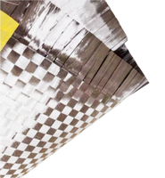 Tissu en fibre de carbone ultra-léger 88 g/m² pour planches de surf, cadres de vélo, équipements de ski et articles sportifs