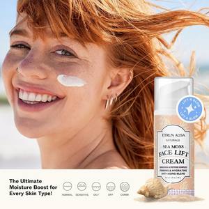 Etiqueta privada OEM Bakuchiol Crema de estiramiento facial Hidratación profunda Reafirmante Antiarrugas y líneas finas Hidratante ligero durante la noche - Product Image 4