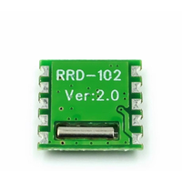 Módulo de radio estéreo FM RDA5807M, módulo inalámbrico Profor para Arduino RRD-102V2.0