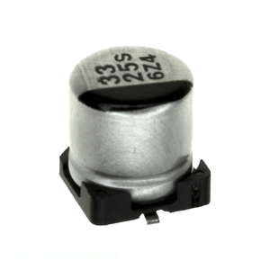 ตัวเก็บประจุแบบยึดผิว ECE-V1EA330WR 33 uF 20% 25V SMD 33 uF - Product Image 1