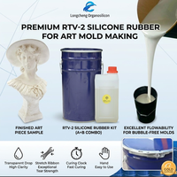Résine de silicone liquide industrielle pour béton, bougies et moules en silicone
