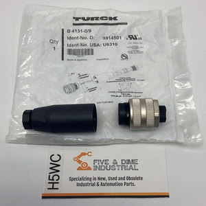 Nuovo Connettore Industriale Originale PLC B-4131-0/9 7/8'' Maschio Dritto <span class=keywords><strong>3</strong></span>-<span class=keywords><strong>P</strong></span>, 12 Amp, 600V U6310 per Automazione Industriale *Miglior Rapporto Qualità-Prezzo - Product Image 1