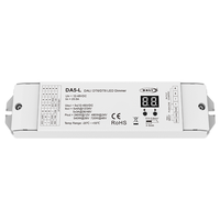 DA5-L (DT6/DT8) 5CH * 4A 12-48VDC CV DALI LED Gradateur Télécommande Sans Fil ROHS Certifié 12V DMX Connexion pour Éclairage LED