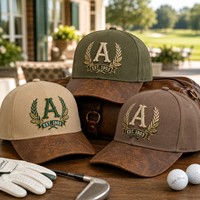 Gorra de Béisbol Vintage Estilo Universitario Americano de 6 Paneles, con Logotipo Bordado Personalizado, Visera Deportiva Estructurada, de Poliéster/Algodón Twill