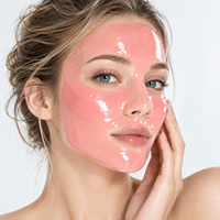 Fabricant de masques faciaux en marque privée, vente en gros de masques en hydrogel au collagène, soins de beauté, emballage personnalisé