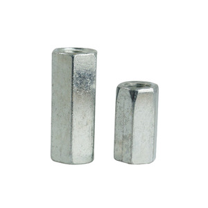 Hex Coupling Nuts <b>M4</b> M24 Stainless Steel Polished Metric External Hex 35 Mm Length - Product Image 3