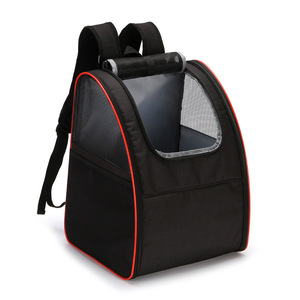 Mochila transportadora de mascotas de malla transpirable extensible para cachorros de perros y gatos pequeños - Product Image 6