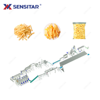 Sensitar 1000Kg 2000Kg 5000Kg 10000Kg Volautomatische Frietmachine Voor Bevroren Lange Aardappel