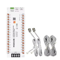 Contrôleur de lumière d'escalier LED Pixel, télécommande sans fil, 32 canaux, portée de 30 m, PWM 6A, kit de détecteur de mouvement automatique PIR, variateur
