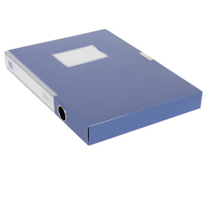 Deli File <b>Box</b> A4 <b>Document</b> <b>Storage</b> Office Organizer 20-35L PP Material Minimalist Design - Product Image 2