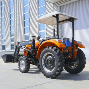 다기능 미니 4x4 4wd 70hp 중국에서 프론트 로더가있는 중형 농업 트랙터 70hp 트랙터 Agricole - Product Image 6