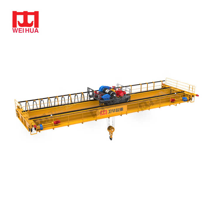 Cabin Control Heavy Duty 5-450 Ton QD Type Double Girder Overhead Crane ...