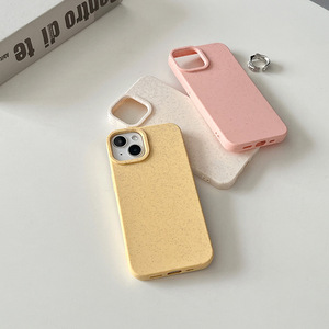 Funda de Teléfono TPU Biodegradable de Trigo con Logotipo Personalizado GRATIS, Precio al por Mayor, para <span class=keywords><strong>iPhone</strong></span> 17 16 15 <span class=keywords><strong>14</strong></span> 13 12 11 <span class=keywords><strong>Pro</strong></span> <span class=keywords><strong>Max</strong></span> Plus - Product Image 5