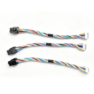 Adaptador de Fiação Eletrônica Personalizado com Cabo PVC, Conector JST 2*4 Pinos 2.54mm, Condutor de Cobre Estanhado, Fio Colorido, 1 Metro, 220V - Product Image 5
