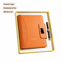 Coffret Cadeau d'Affaires Certifié 3C avec Batterie Externe Portable 4-en-1 Intégrée, Stylo, Clé USB – Boîte Cadeau Personnalisée Haut de Gamme pour