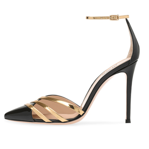 Fashion Women 2026 Pointed Toe Party Evening Dress Patent Leather Thin Stiletto <b>High</b> Heels Pumps Summer Winter Autumn - Product Image 1