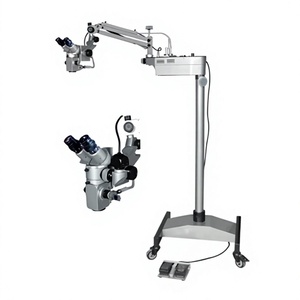 Microscope opératoire dentaire professionnel avec support réglable, système optique de précision pour l'endodontie, la chirurgie et le traitement buccal - Product Image 4