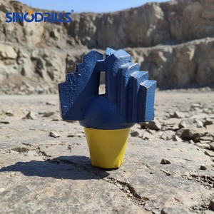 מקדחי סלע מקצועיים, ייצור מקדחי טונגסטן קרביד בעלי <span class=keywords><strong>3</strong></span> כנפיים, מקדח צעד-בצעד 5 אינץ' (127 מ\\\"מ) - Product Image 4