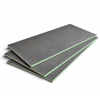 Panneau de support de carrelage XPS ignifuge, facile à installer, haute densité, imperméable, revêtu de ciment