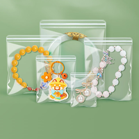 Sac auto-scellant transparent Anti-oxydation PVC Petit sac en plastique pour bijoux Boucles d'oreilles Collier Emballage