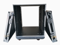 Boîtier de rangement en aluminium personnalisable 4U/6U/8U/10U/12U/14U/16U/18U/20U Boîtier de vol étanche pour amplificateur DJ Mixer OEM ODM