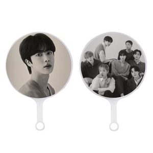 Lot de mini-éventails K-pop en <span class=keywords><strong>plastique</strong></span> de 10 cm, impression recto-verso, AR V Jimin J-hope JUNGKOOK Suga Jin, mini-picket Kpop - Product Image 4
