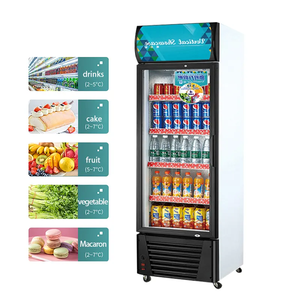 Réfrigérateur commercial Meisda en promotion avec porte vitrée pour boissons énergisantes, réfrigérateur de maturation à sec certifié CE - Product Image 1