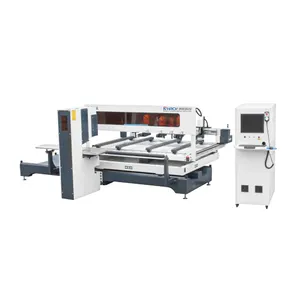 Máquina cortadora de tallado CNC para carpintería 2030 2040 con revista de cambiador de herramientas lineal