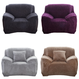 Copridivano Universale <span class=keywords><strong>in</strong></span> Velluto Peluche Elasticizzato, Protezione <span class=keywords><strong>per</strong></span> Mobili <span class=keywords><strong>in</strong></span> <span class=keywords><strong>Pelle</strong></span> a Forma di L, Resistente agli Animali Domestici - Product Image 3