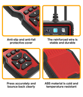 Herramienta de Diagnóstico Automotriz V519 Escáner Multifuncional para Coche Nuevo Lector de Códigos de Falla de Motor Soporte Modo 6 Modo 8 Escáner ELM327 OBD 2