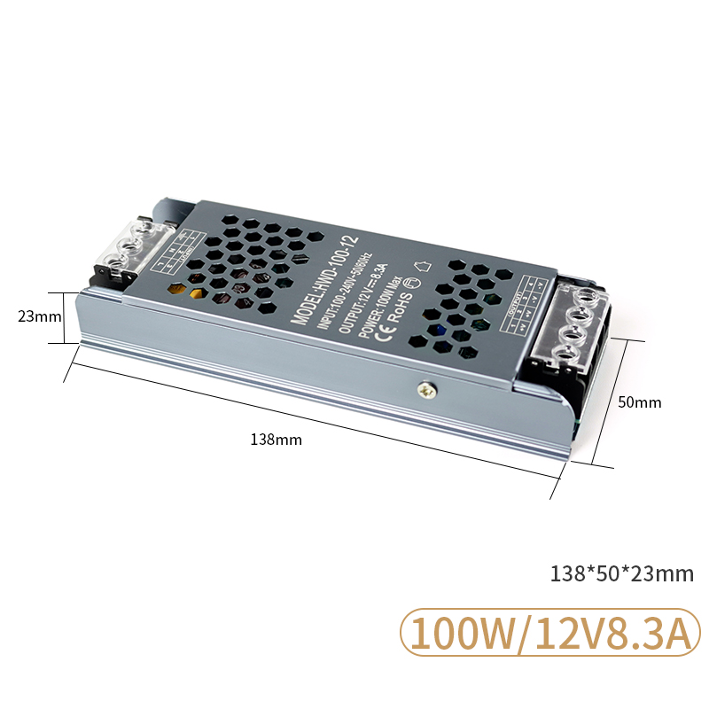 100 W