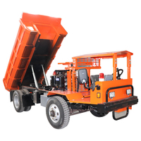 Truk Tambang Diesel 4x4 Baru Laris Manis, Setir Kiri, Power Steering Hidrolik, 150-250HP, 63HP Silinder Ganda, Emisi Euro 1