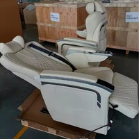 Siège de van de luxe 2023 avec table pliable chaises de capitaine inclinables siège de pilote pivotant à écran tactile