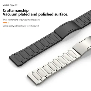 Correa de Titanio CAOWTAN de 22 mm para <span class=keywords><strong>Huawei</strong></span> <span class=keywords><strong>Watch</strong></span> 4 4PRO Ultimate <span class=keywords><strong>GT</strong></span> <span class=keywords><strong>2</strong></span> 2e, Brazalete de Metal de Lujo para <span class=keywords><strong>Hombre</strong></span> para <span class=keywords><strong>Huawei</strong></span> WatchGT3 Pro - Product Image 4