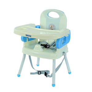 Chaise haute bébé moderne en plastique 0-12 mois, chaise rehausseur portable de voyage avec plateau, haute qualité pour l'alimentation - Product Image 1