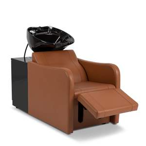 <span class=keywords><strong>Cama</strong></span> de champú de spa con cabeza de peluquería blanca de nuevo diseño con tanque de agua - Product Image 5