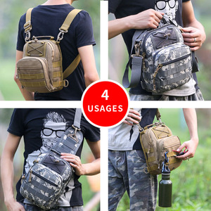 Bolso Bandolera Cruzado para Hombre, Estilo Militar, para Deportes al Aire Libre, Bolso Mensajero Grande de Camuflaje, Bolso Táctico - Product Image 6