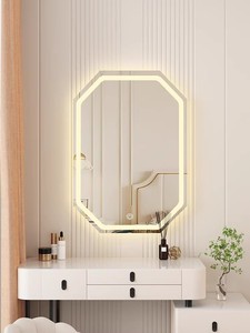 CF BLM1028 مثمن هندسي ألومنيوم إطار مرآة ليد مخصصة مع من من من من من من من من من - Product Image 3