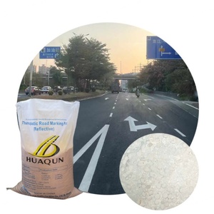 Peinture routière réfléchissante avec revêtement de peinture thermoplastique fluorescente résistante pour marquage routier - Product Image 1