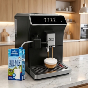 Machine à expresso pour usage domestique, personnalisable pendant la production, entièrement automatique, du grain à la tasse. - Product Image 2