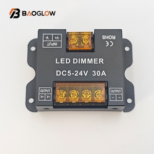 Stock Available Wholesale 8keys Wireless Strip Light Smart <b>Led</b> Light Strip Luminous Touch Cob Smd5050 <b>Controller</b> Remote for 12v - Product Image 3