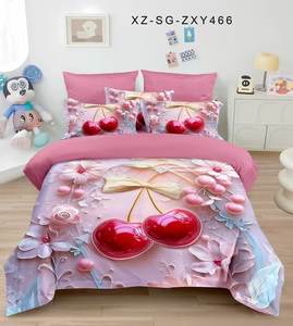 中東の有名なスタイルのデザイン生地南通 3D マイクロファイバープリント生地ホームテキスタイル織ポリエステル 100% 軽量ツイル - Product Image 4