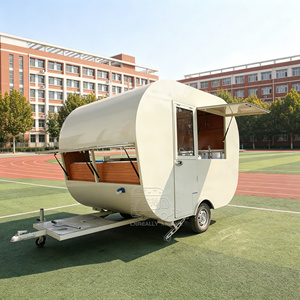 Street Restaurant Beverage Cart Mobile Juice Food Truck Mobile Juice Cart Coffee Bar Cart Consession <b>Trailer</b> - Product Image 6