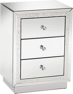 SWT NEW Hot Selling China Wholesale Mirrored Crystal <strong>Diamond</strong> <strong>Crushed</strong> Acrylic Home Decor Accent Mirror <strong>Furniture</strong> - Product Image 5