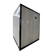 Toilettes et Douche Extensibles de Haute Qualité en Conteneur Préfabriqué Portable avec Panneaux Sandwich, Couleur Personnalisable, Installation Facile