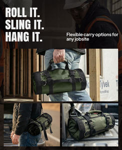 Sac de rangement multi-outils durable et étanche, portable pour la randonnée, le camping et les aventures en plein air, idéal pour le bushcraft et les excursions d'une journée - Product Image 4