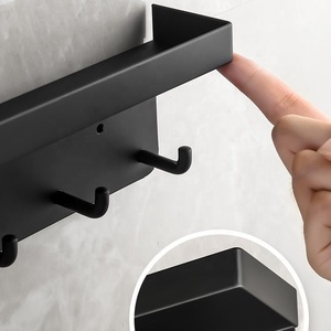<span class=keywords><strong>Organisateur</strong></span> de clés en métal noir à fixer au mur, <span class=keywords><strong>organisateur</strong></span> de <span class=keywords><strong>courrier</strong></span> avec porte-clés pour mur, organisateurs de <span class=keywords><strong>courrier</strong></span> et de clés à fixer au mur - Product Image 4