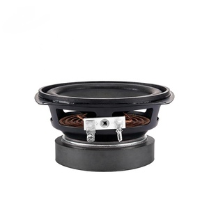 Haut-parleur carré large bande de 4 pouces (105 mm) à montage sur panneau, 25 W, sensibilité 83 dB, 100 Hz-16 kHz, <span class=keywords><strong>aimant</strong></span> écologique, 4 bornes à souder - Product Image 2