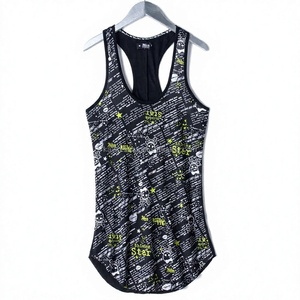 Custom KIWTT06 Men's Plus Size Casual Singlet Tank <b>Top</b> Lightweight Jersey Fabric Breathable Lace Beading Print Eco-Friendly - Product Image 2