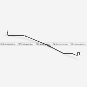 1998-2002 Subaru BE BH Legacy Wagon Dry <b>Carbon</b> Direct Fit Hood Prop Rod - Product Image 2